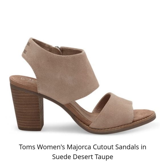 NEW Toms Women's Majorca Cutout Sandals Size 8 - Picture 3 of 14